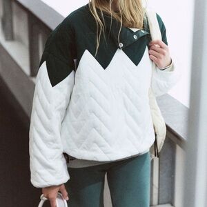 Free People Zig Zag Pullover